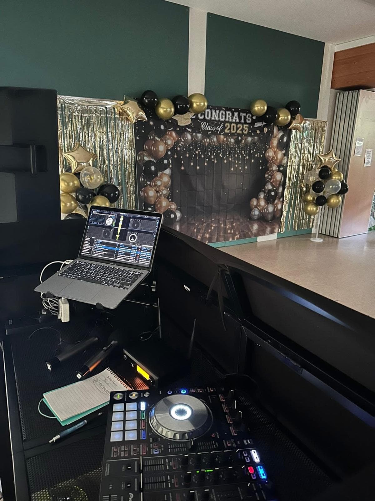 DJ performing